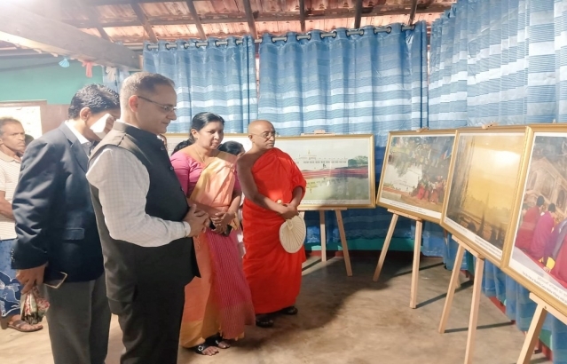 “INDIA THROUGH SRI LANKAN EYES” at Mulgirigala Raja Maha Viharaya