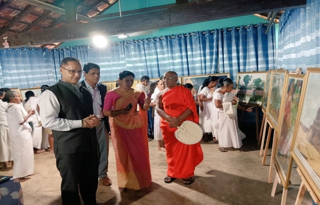 “INDIA THROUGH SRI LANKAN EYES” at Mulgirigala Raja Maha Viharaya