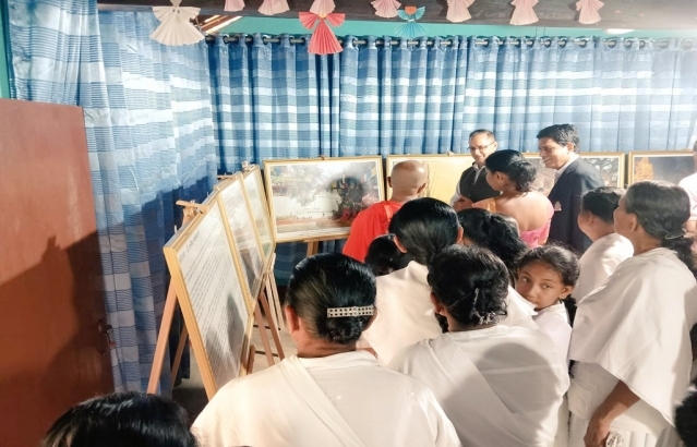 “INDIA THROUGH SRI LANKAN EYES” at Mulgirigala Raja Maha Viharaya
