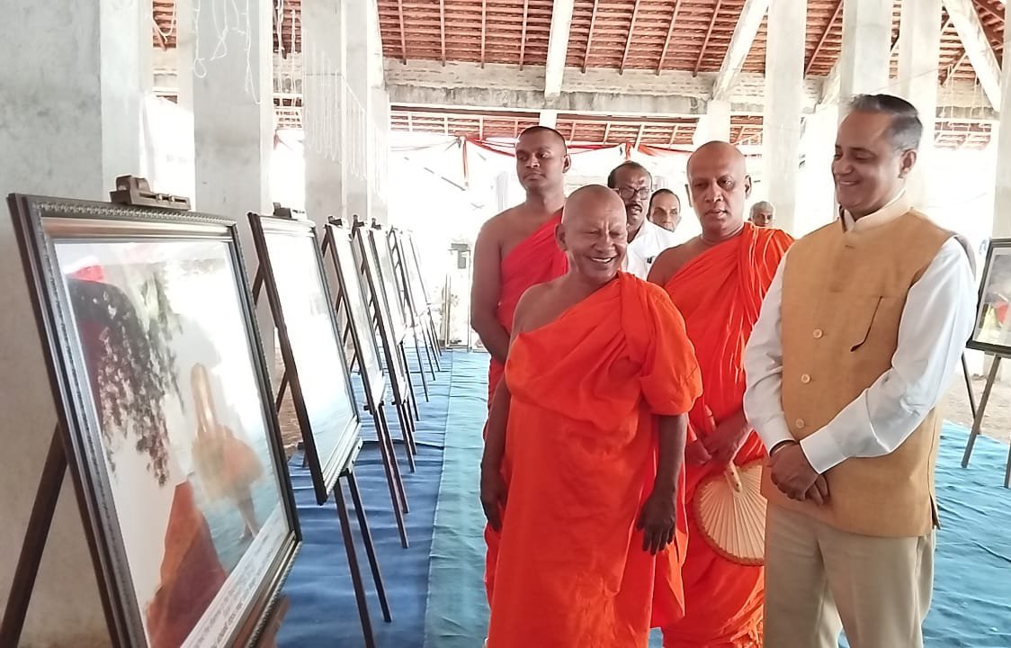 Consulate General of India, Hambantota organizes “Buddhist Heritage of India” Photo Exhibition in Commemoration of Poson Full Moon Poya Day