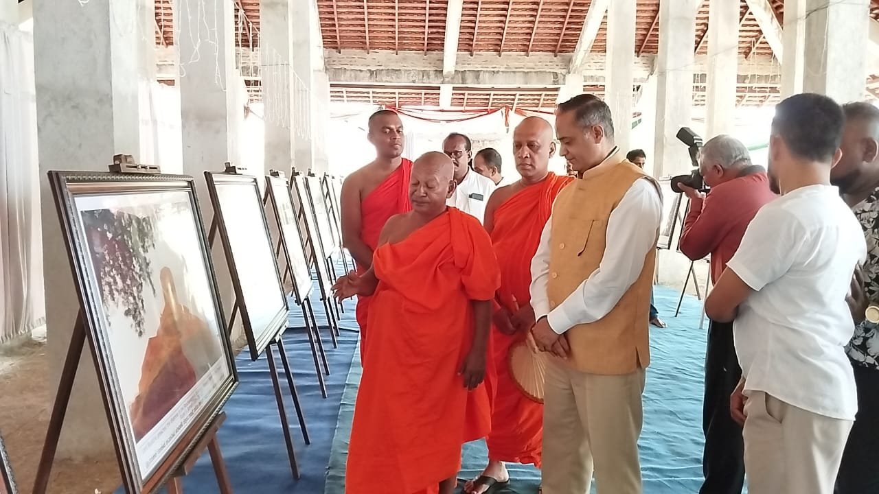 Consulate General of India, Hambantota organizes “Buddhist Heritage of India” Photo Exhibition in Commemoration of Poson Full Moon Poya Day