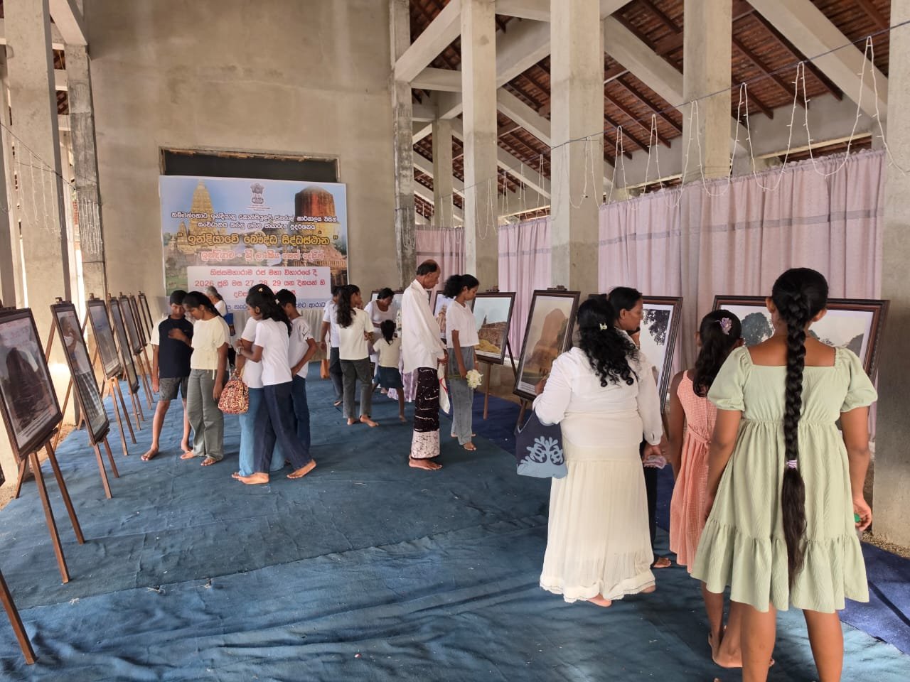 Consulate General of India, Hambantota organizes “Buddhist Heritage of India” Photo Exhibition in Commemoration of Poson Full Moon Poya Day