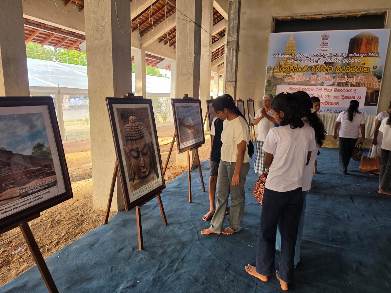 Consulate General of India, Hambantota organizes “Buddhist Heritage of India” Photo Exhibition in Commemoration of Poson Full Moon Poya Day