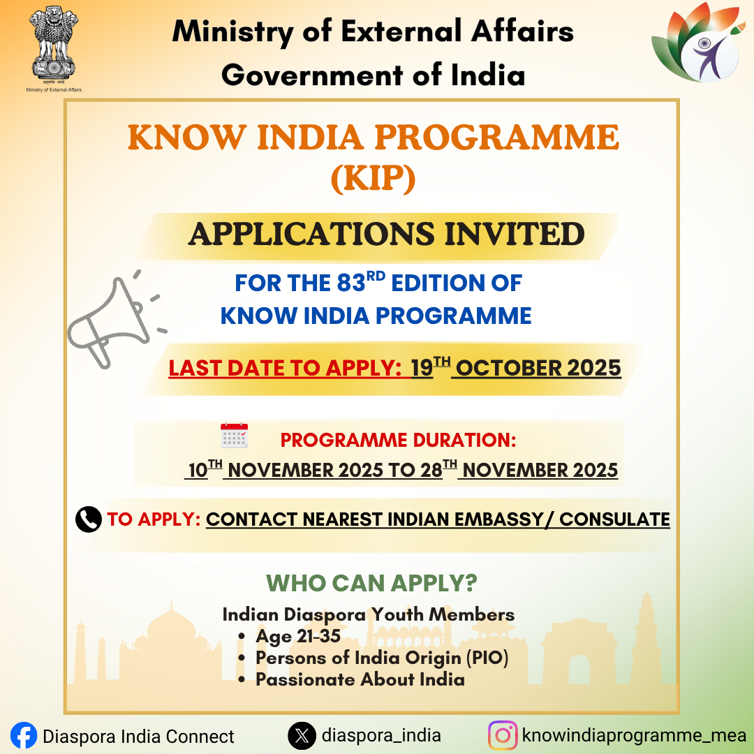 83rd Edition of Know India Programme 2025