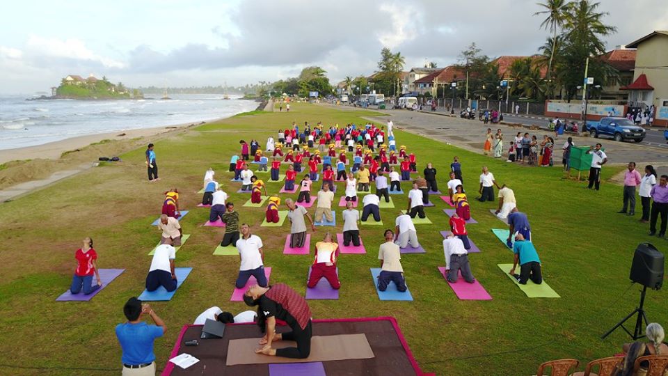 3rd International Day of Yoga Celebrations at Matara
