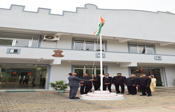69th Republic Day - Flag Hoisting 26th January 2018