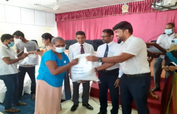 Handing over of Indian Humanitarian Assistance in Galle District