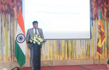 74th Republic Day of India celebrations in Southern Province, Sri Lanka - Dinner Reception