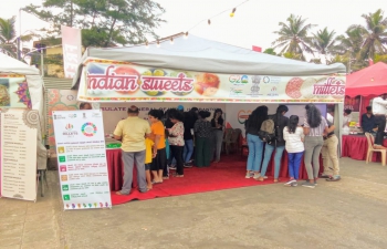 Indian Food Corner & Millet Corner at  International Food & Cultural Festival Matara