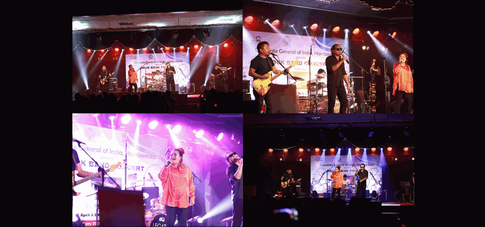 Rock Band Concert by UDX at Hall De Galle