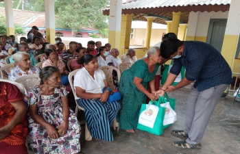 Handing over of Dry Rations Materials to the Hambantota Elderly Community  