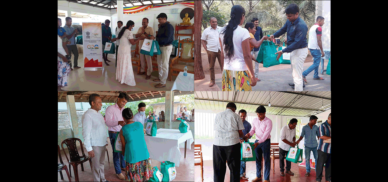 Distribution of Dry Ration Packets on the Occasion of Sinhala & Tamil New Year 2023