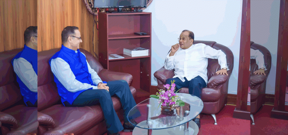 Consul General Mr. Harvinder Singh called on Hon. Governor of Uva Province, His Excellency Mr. A. J. M. Muzammil at the Uva Provincial Governor's office