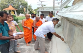 Consul General's Visit to Thissamaharamaya Raja Maha Viharaya in Thissamaharama  