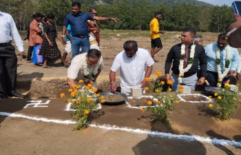 Foundation Stone Laying Ceremony of 25 Houses in Monaragala District