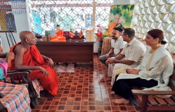 Consul General's Visit to Ancient Thotagamu Rathpath Raja Maha Viharaya