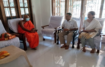 Consul General's Visit to Buduruwagala Raja Maha Viharaya- Monaragala
