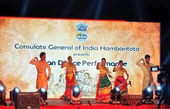 Indian Dance Performance at Ceylon Cultural Fiesta and Entrepreneurial Exhibition -Thalalla 