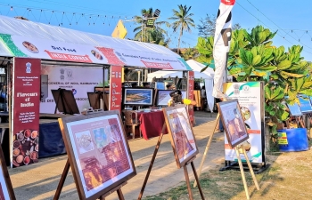 ODOP Catalogue Exhibition & Indian Cultural Performance at Matota Beach Fair 2024